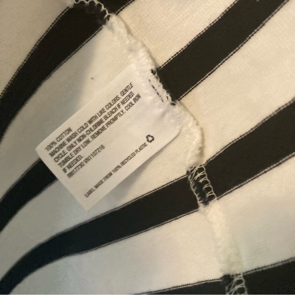 Nines by Hatch Striped Maternity Dress Large - Picture 5 of 5